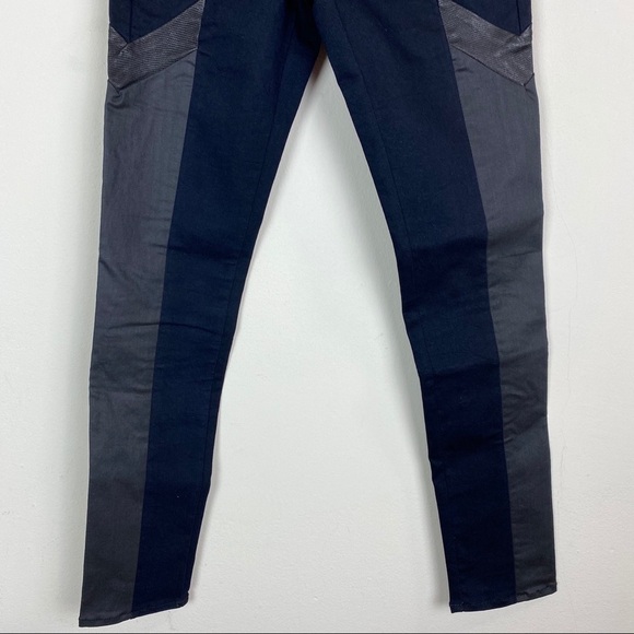 Rag and Bone Grand Prix Motocross Leather Jeans - Picture 5 of 14